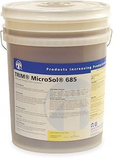 TRIM Cutting & Grinding Fluids MS685/5 MicroSol 685 High Lubricity Semisynthetic Metalworking Fluid, 5 gal Pail