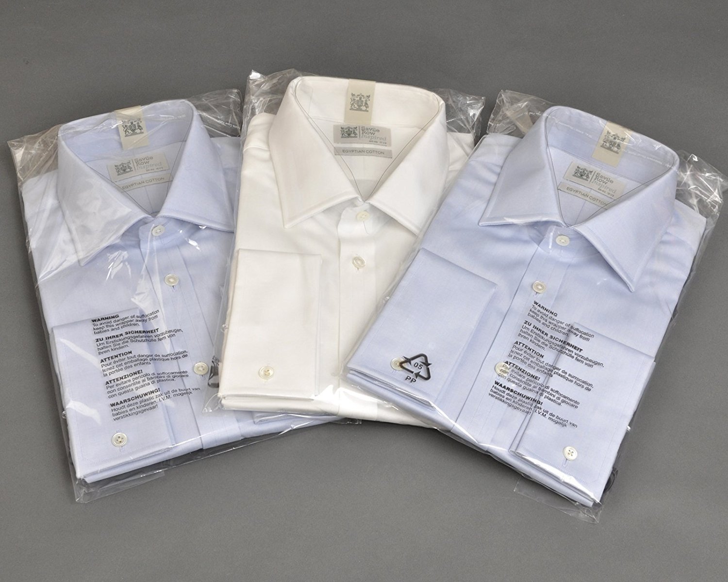Bag It Plastics Clear Seal Seal Garment Clothes Bags - 12" x 15" / 300mm x 375mm - Pack of 50 with Safety Warning | Packaging Bags for Clothing, Display & Storage
