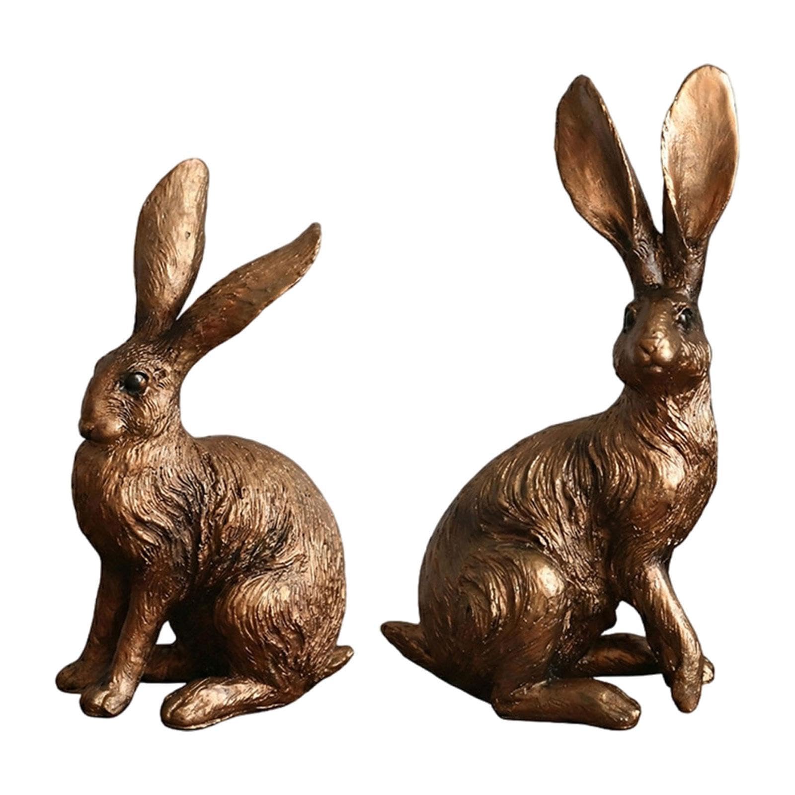 Figurines de lapins vintage : le cadeau idéal pour crémaillère et déco