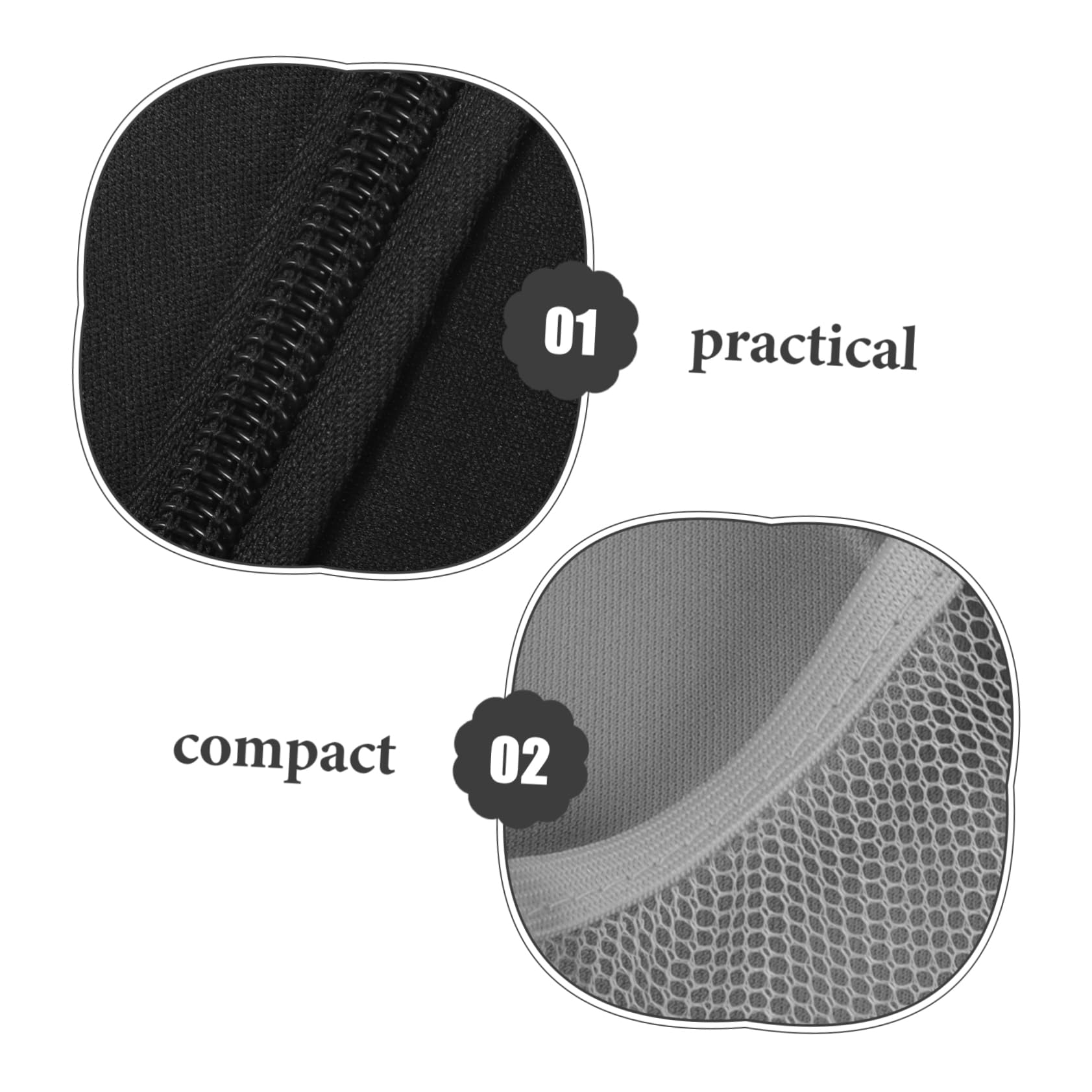 PACKOVE 5piezas Caja De Almacenamiento De Cepillo De Dientes De y Reutilizable Estuche Práctico para Cepillo Eléctrico y Accesorios Bolsa De Transporte