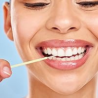 Vista 8 de 200 palillos de dientes de doble cabeza, de plástico suave, para el cuidado bucal, palillos interdentales, palillos de dientes, cepillo de frenillos