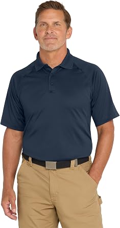 CornerStone Unisex Select Snag-Proof Tactical Polo | Short Sleeve, Casual Work Shirt for Men & Women, Mic Clips & Pen Pockets