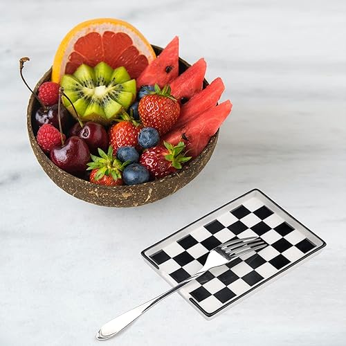 Miniatura 7 de Soporte para cucharas, soporte de cuchara de cerámica para encimera de cocina, apto para lavavajillas, decoración de mármol, soporte para cuchara