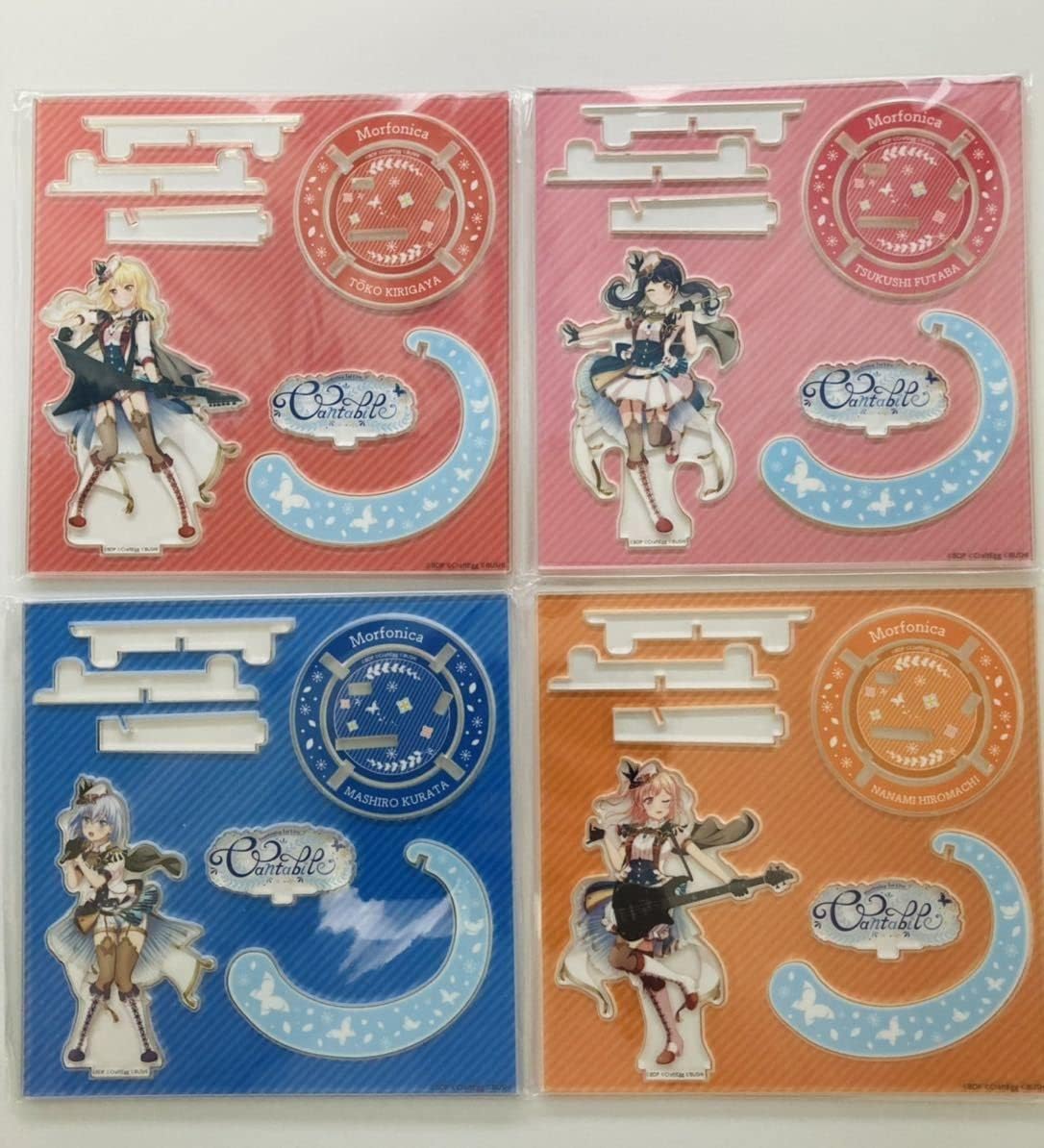 バンドリ モルフォニカ Morfonica アクリルスタンド 4点セット