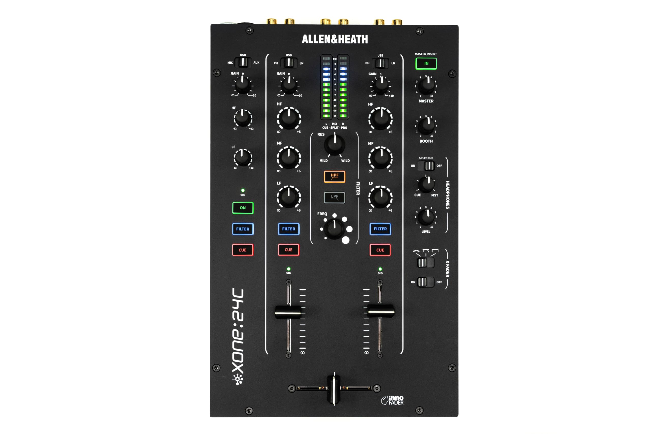 XONE:24C Analogue 2+1 Channel DJ Mixer with Interface