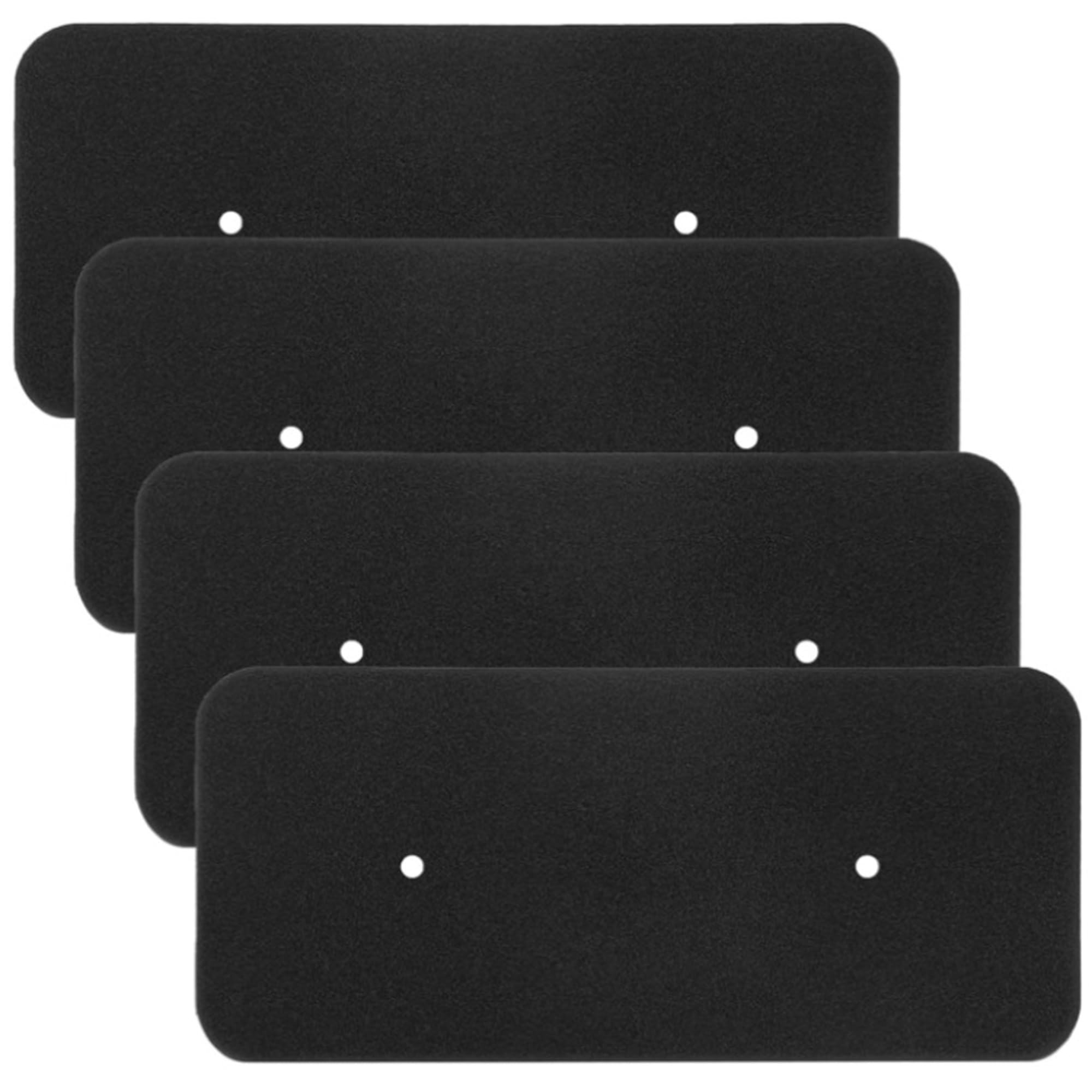 8 filtros para secadora Hoover Candy 40006731, filtro de esponja, filtro de espuma, 275 x 125 x 10 mm, reutilizables, para secadora y secadora de bomba de calor