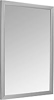 Amazon Basics 24x36 Rectangular Nickel Wall Mirror - Versatile Horizontal/Vertical Mount for Bedroom, Entryway, Living Room