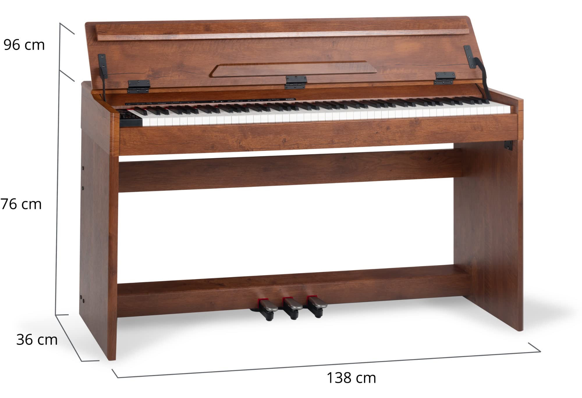 Chiave Accordatura Pianoforte In Metallo Resistente Chiave Regolazione - Foto 3