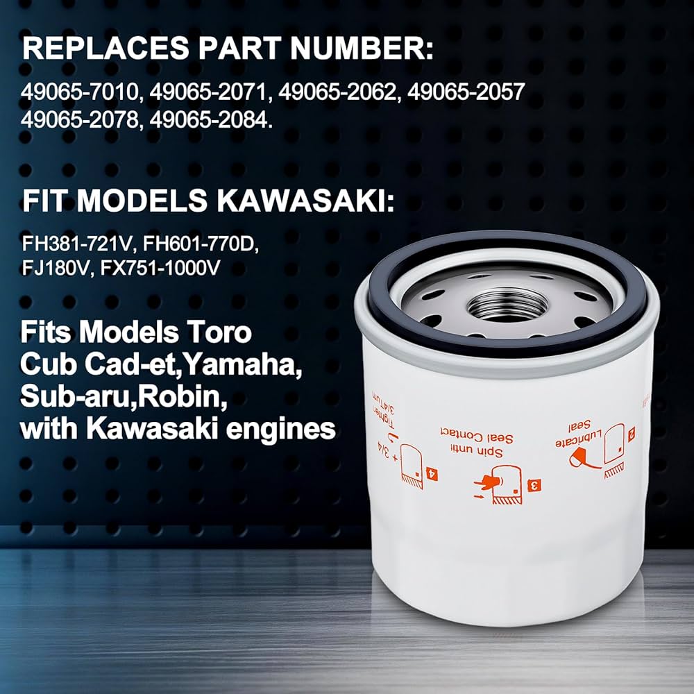 Amazon.com: AloneGoer 49065-0724 Oil Filter Compatible with