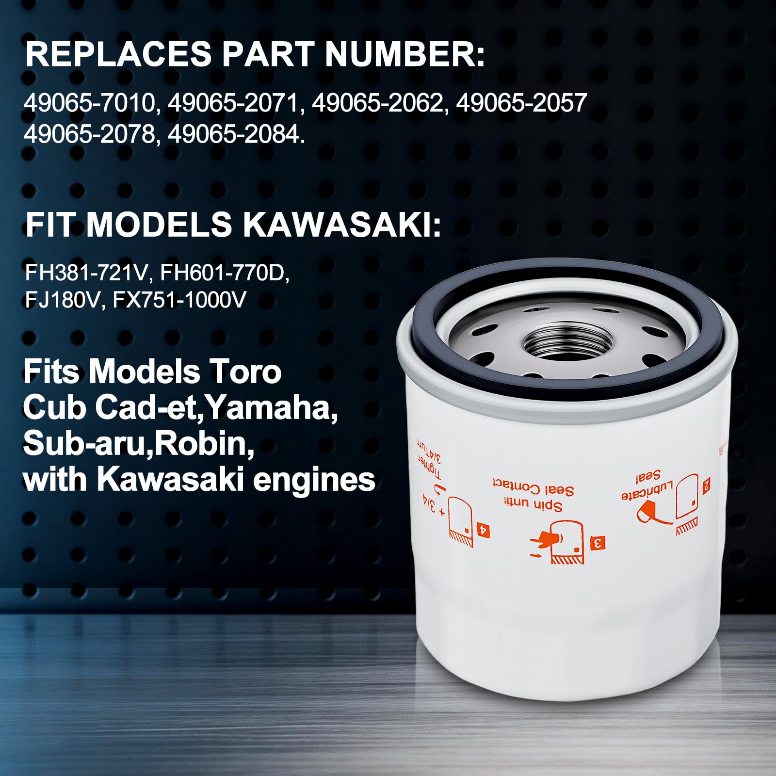 Amo様、専用 Amazon.com: AloneGoer 49065-0724 Oil Filter Compatible with