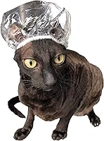 Vista 3 de Sphynx - Gorros de ducha para gatos y mascotas pequeñas, 20 unidades, impermeables, protección de baño ajustable para aseo personal y seguridad Rojo