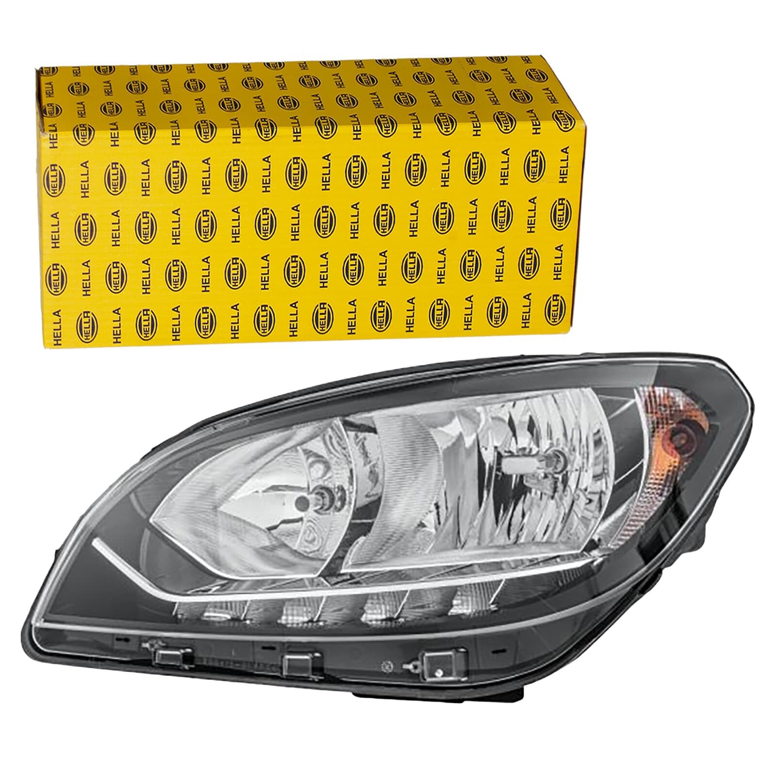 HELLA 1EL 012 643-011 Scheinwerfer - Skoda Citigo - ECE - für Rechtsverkehr - links | 1EL 012 643-011 Kompatibel mit Citigo (NF1),E-Citigo (NE1)