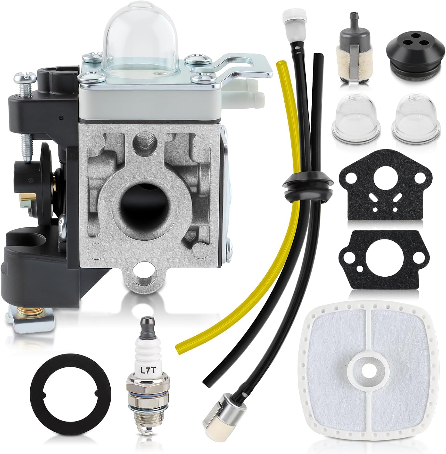 AUTOKAY RB-K85 PB-265L Carburetor for Echo PB265L PB-265LN PB-251 Blowers A021001350 A021001351 A021001352 with Air Filter Tune Up Kit Carb