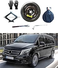 16" Spare Wheel Kit Compatible with Mercedes Vito with Jack, Key, Gloves and Bag