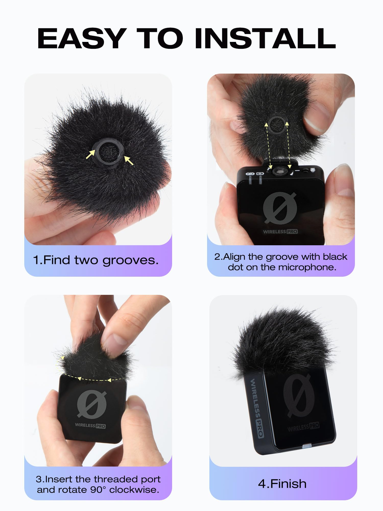 Amazon.com: SUNMON Pop Filter for Rode Wireless Pro Microphones