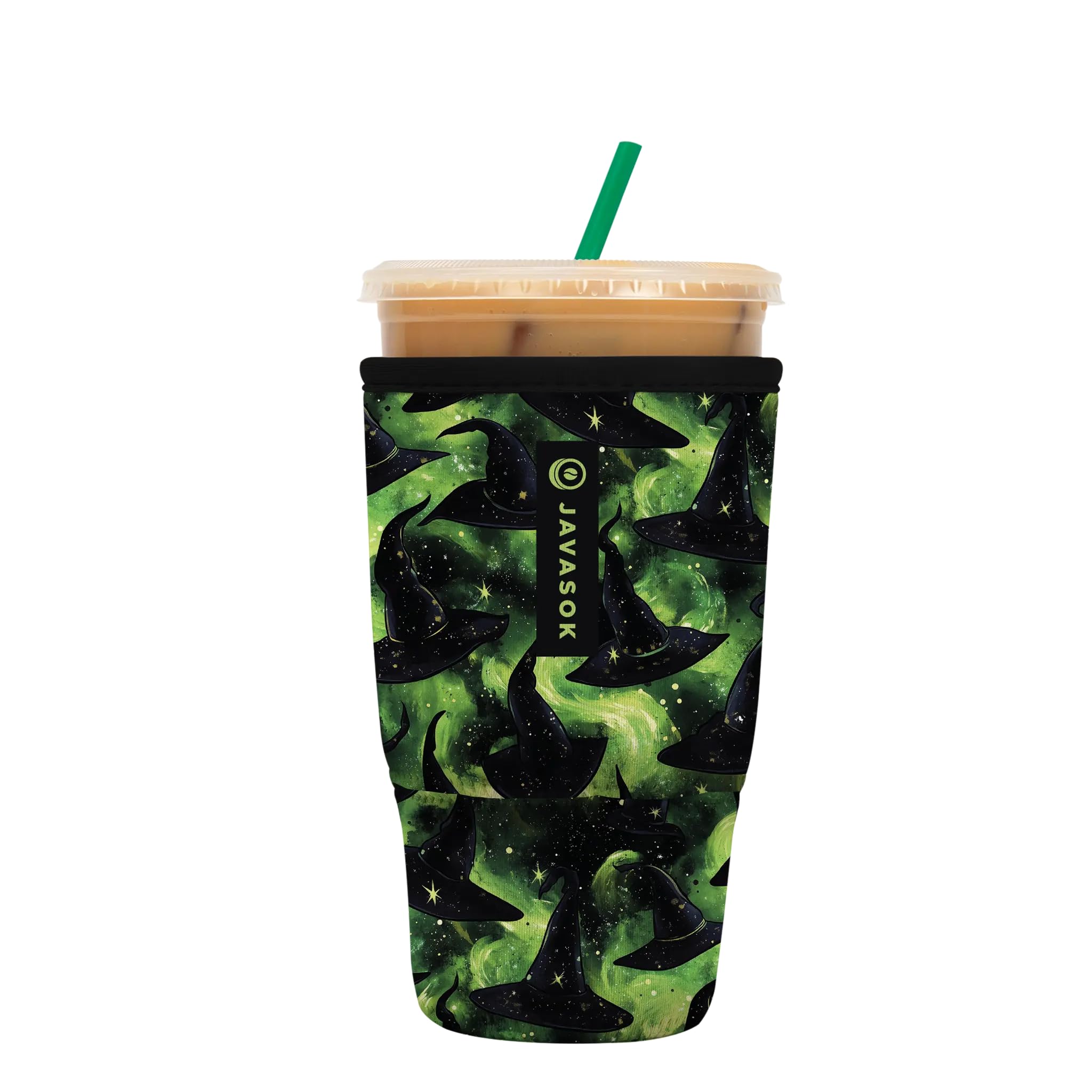Sok It JavaSok Iced Coffee &amp; Cold Soda Insulated Neoprene Cup Sleeve (Born to Fly, Large: 30-32oz)