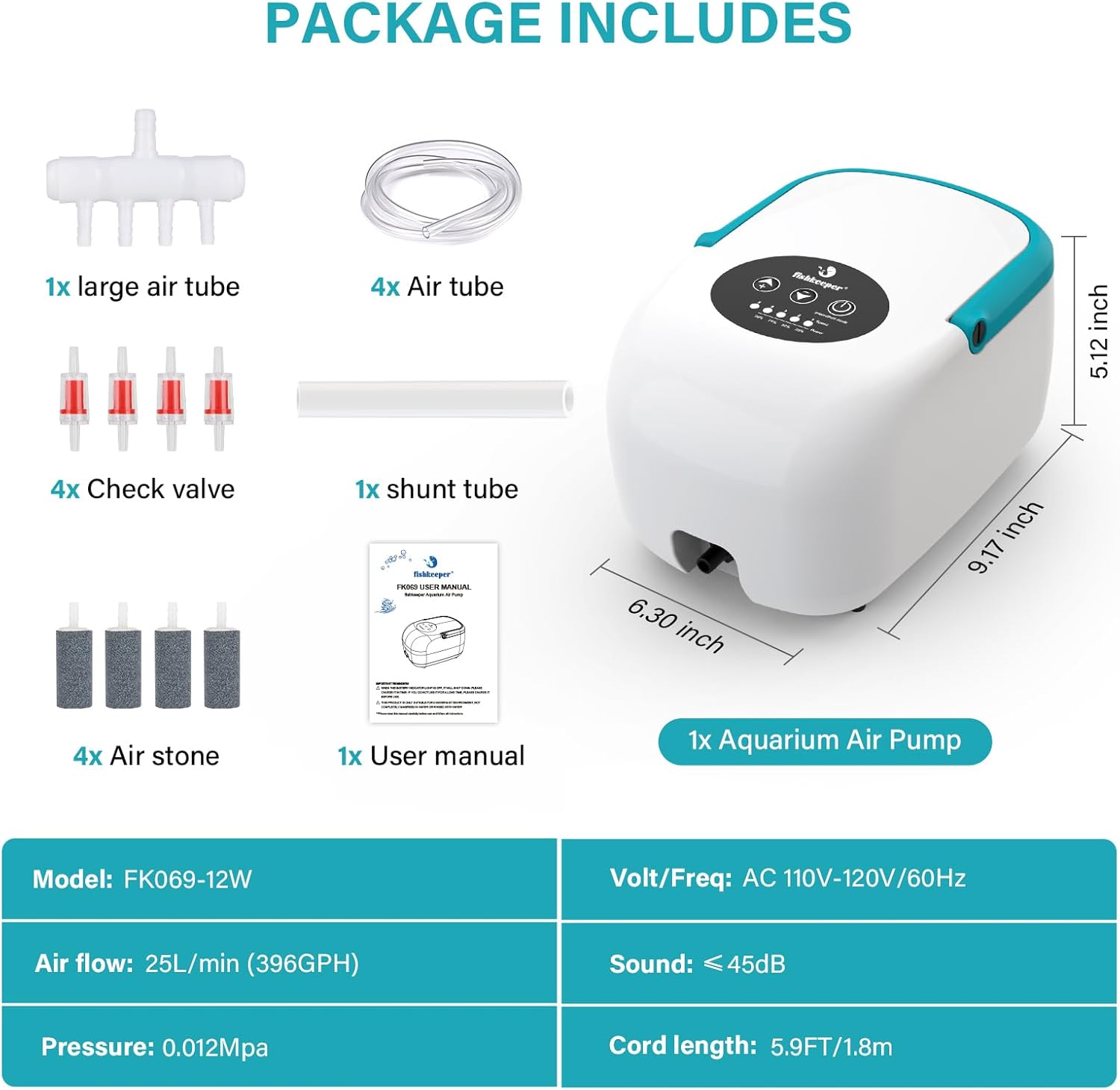 Real-world example from my fish room