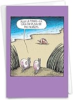 Vista 7 de NobleWorks Tarjeta de felicitación histérica española para el nuevo hogar con sobre de 5 x 7 pulgadas (1 tarjeta) Mensajes Inflados - Nueva Casa