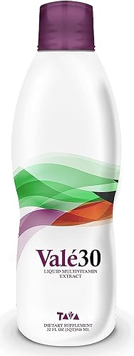 Miniatura 1 de Tava Vitaminas líquidas, Valé30, un multivitamínico líquido para hombres, mujeres y toda la familia, suplementos energéticos durante 30 días con