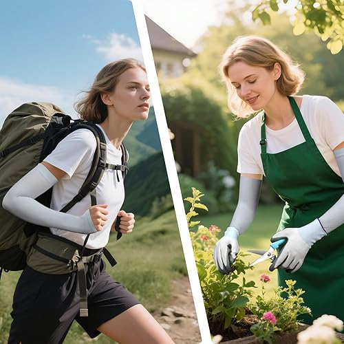 Miniatura 5 de Paquete de 2 tijeras de flores (azules), tijeras de flores de acero inoxidable para principiantes, tijeras de podar con mango afilado, cortaúñas de