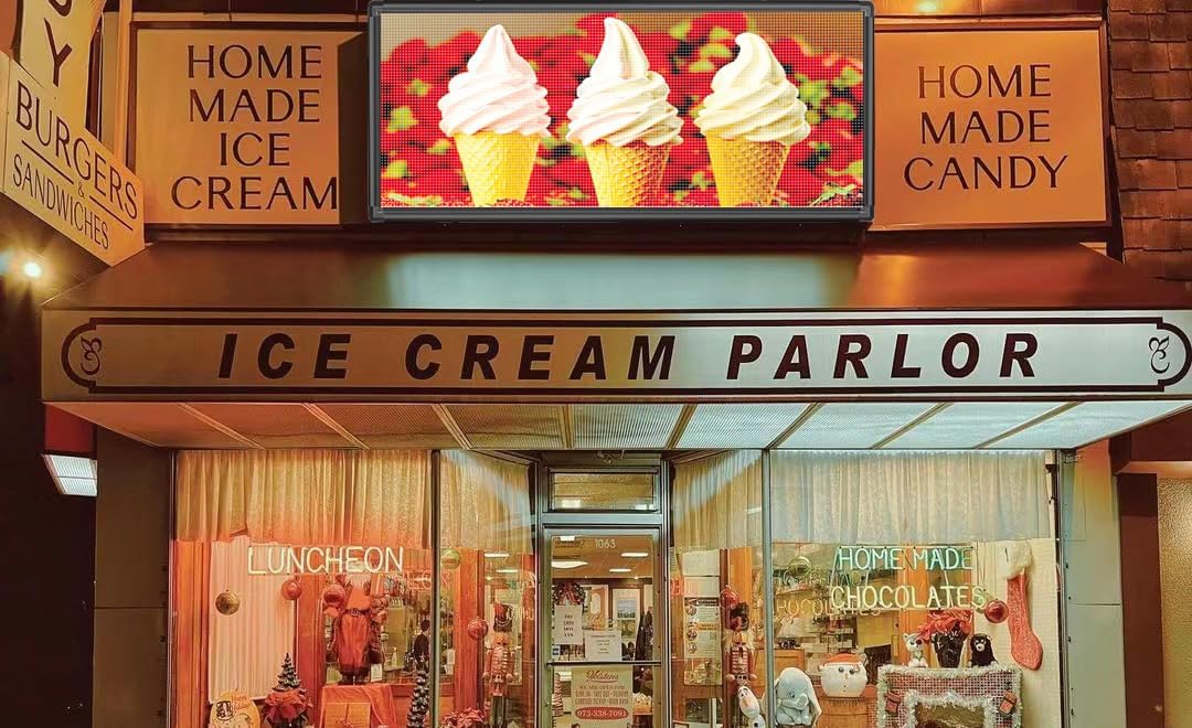 P6 led sign 40''x18''Outdoor led display