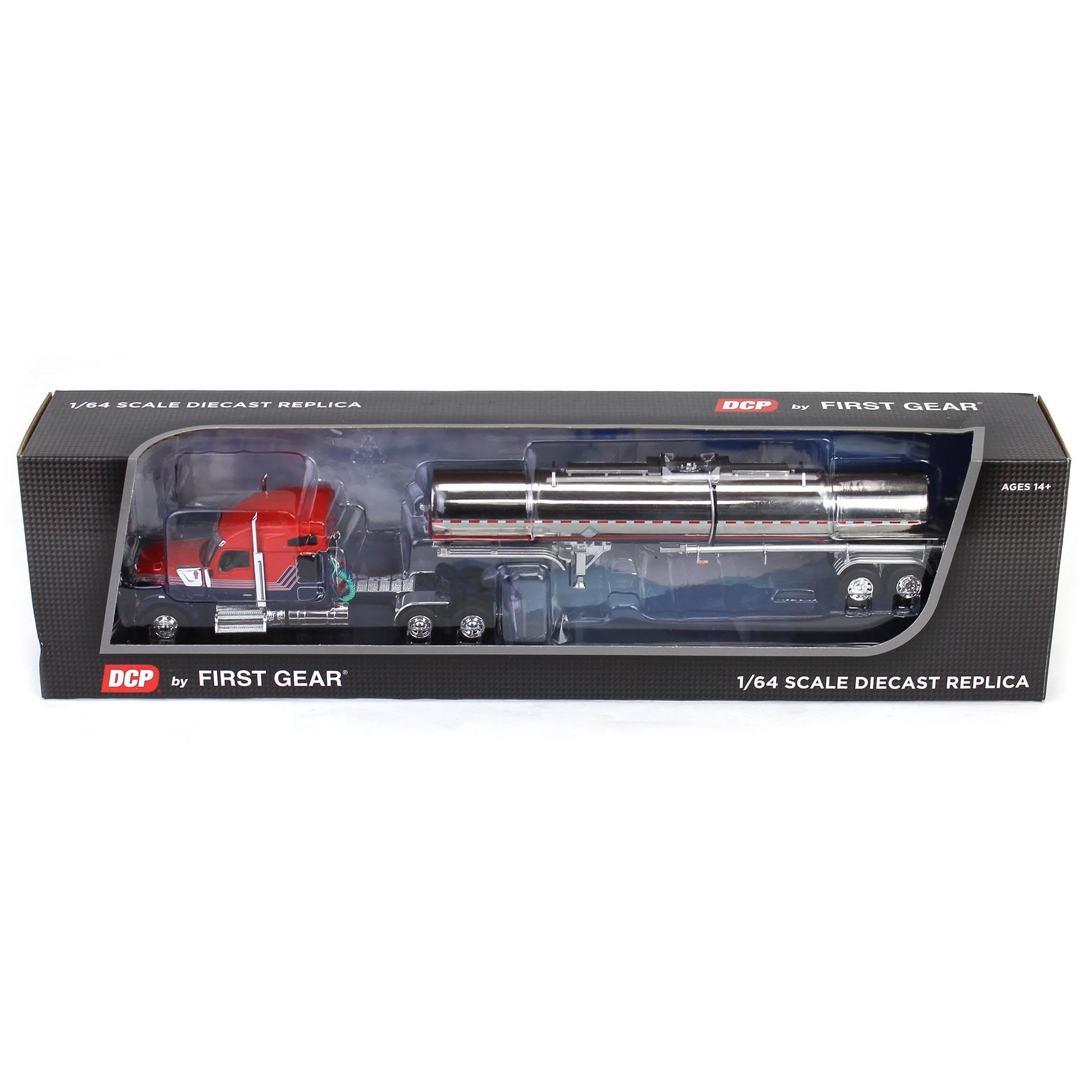 COD シリーズ Amazon.com: DCP First Gear 1/64 Red & Blue Kenworth W990