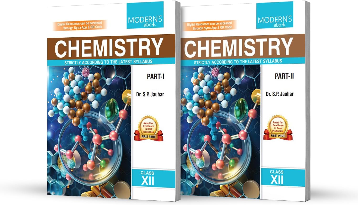 MOD ABC PLUS OF CHEMISTRY CLASS-12 (PART-1 & 2) SP JAUHAR (2025)