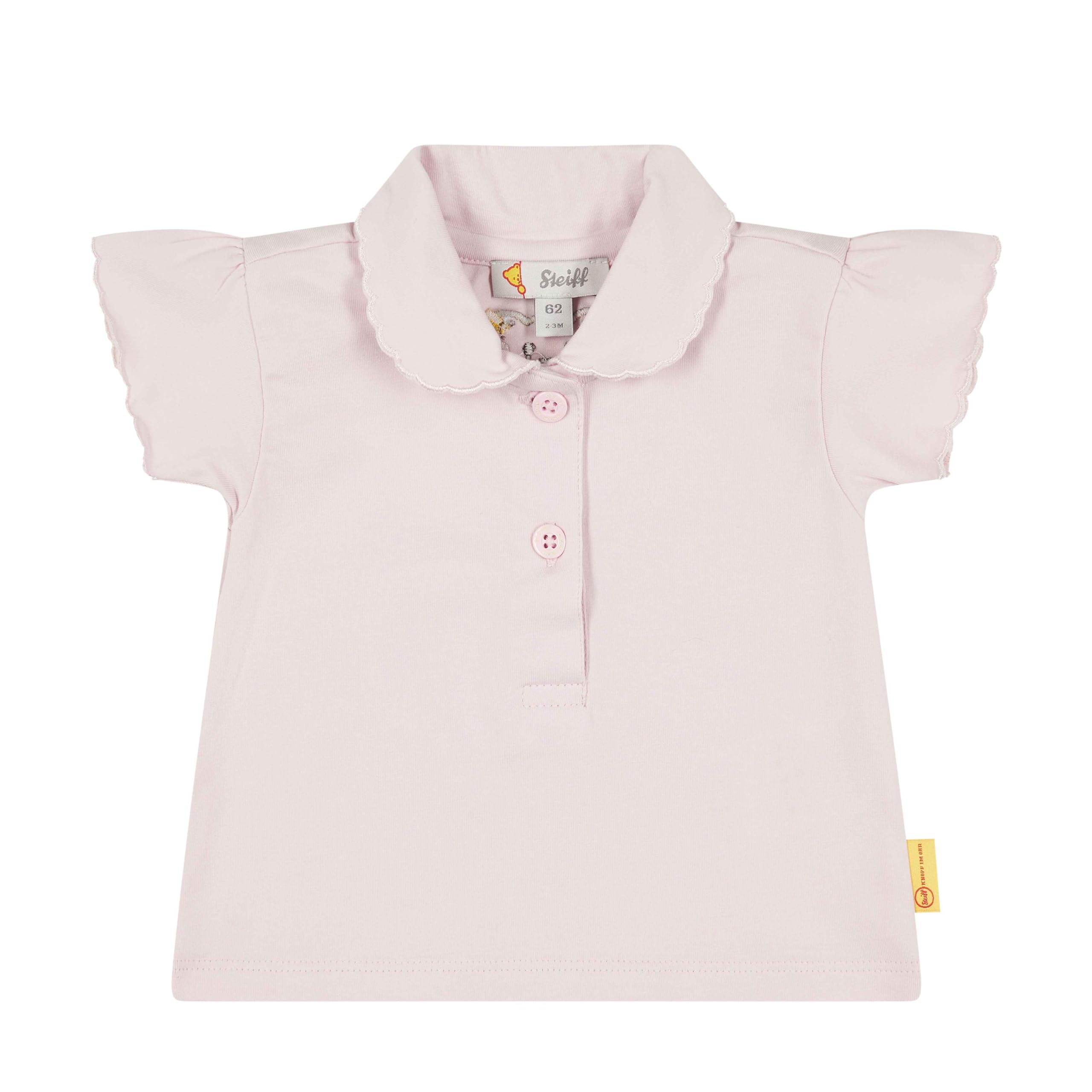 Steiff Baby-Mädchen Poloshirt Kurzarm