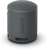 Sony SRS-XB100 Portable Bluetooth Speaker: IP67 Waterproof, 16H Battery, Compact Travel Design with Strap & Hands-Free Calls, Black