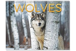 2023 Wolf Wall Calendar