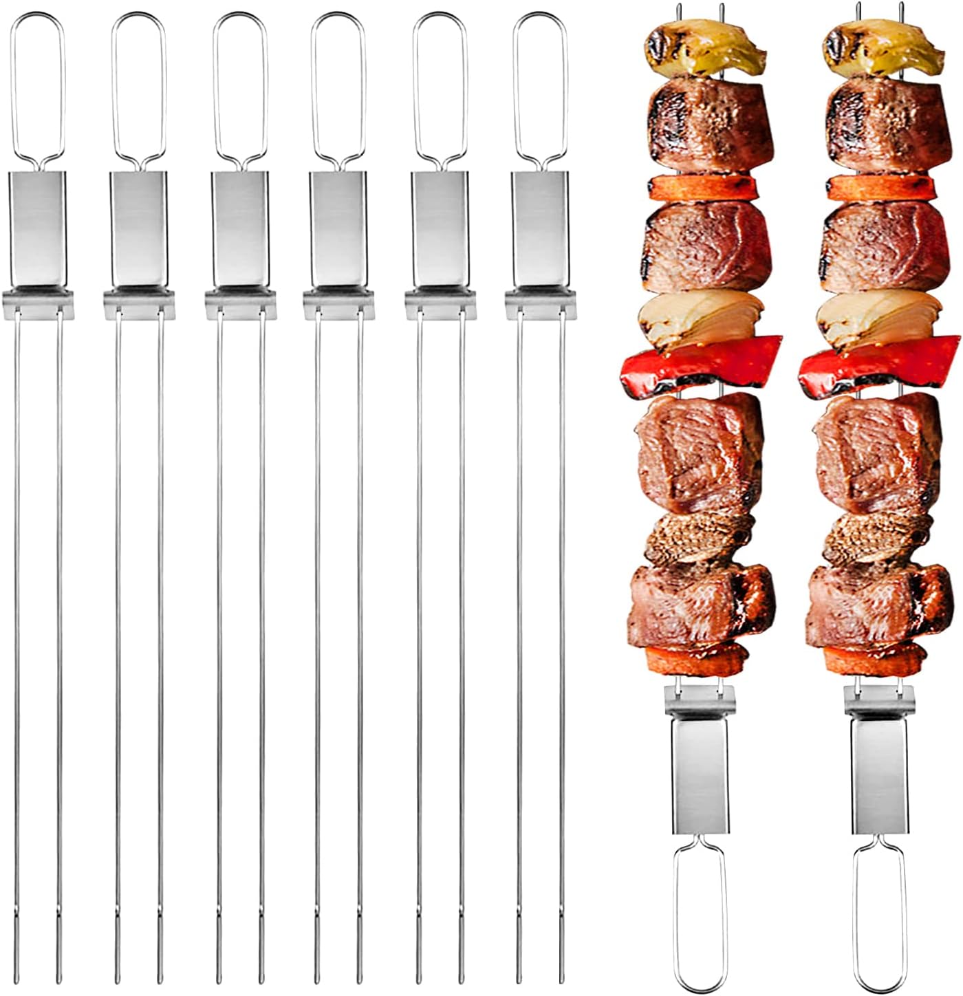 Schaschlikspieße Edelstahl