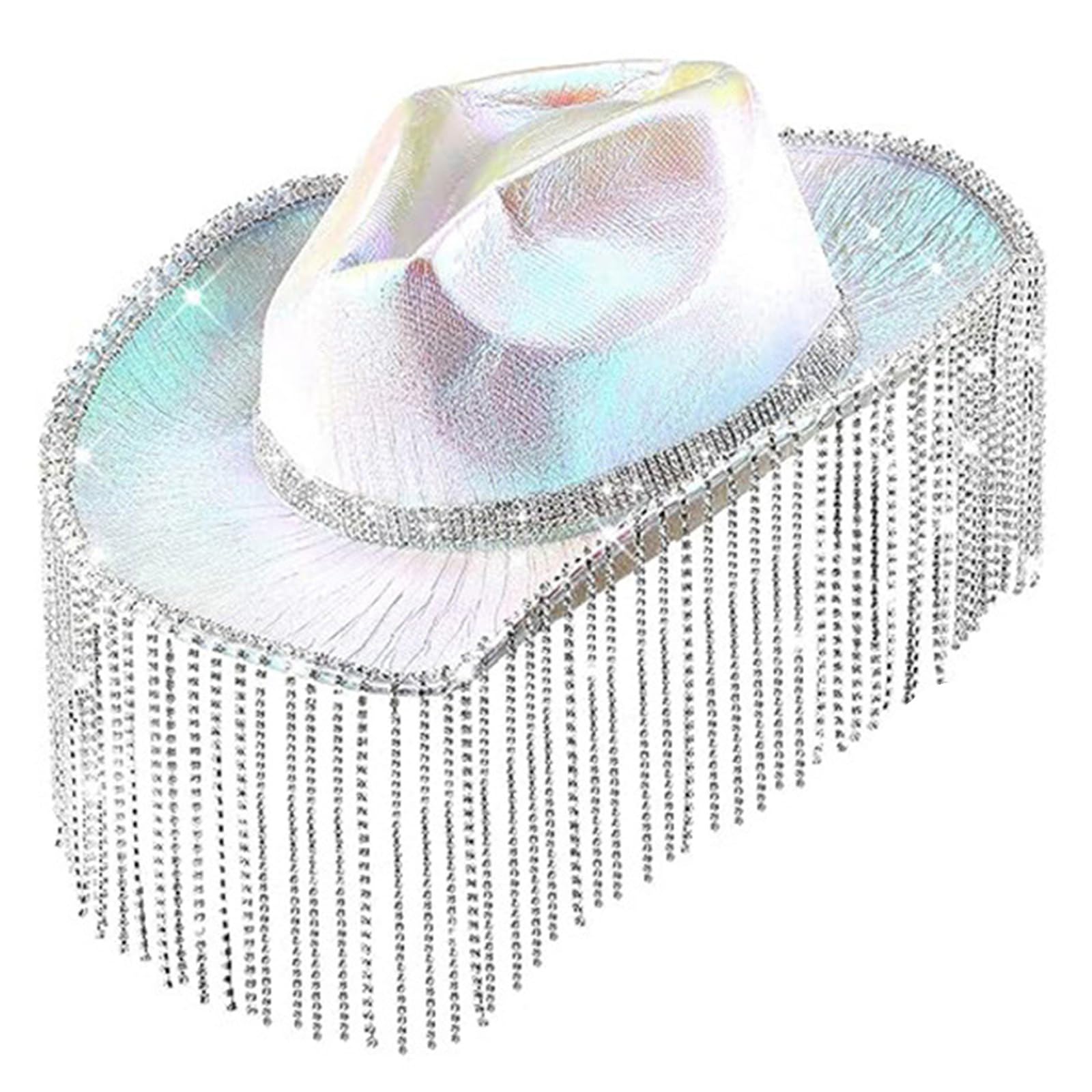 Bandana con flecos y sombrero de vaquero Weatern, bufanda de vaquera para despedida de soltera, pañuelo de vaquera