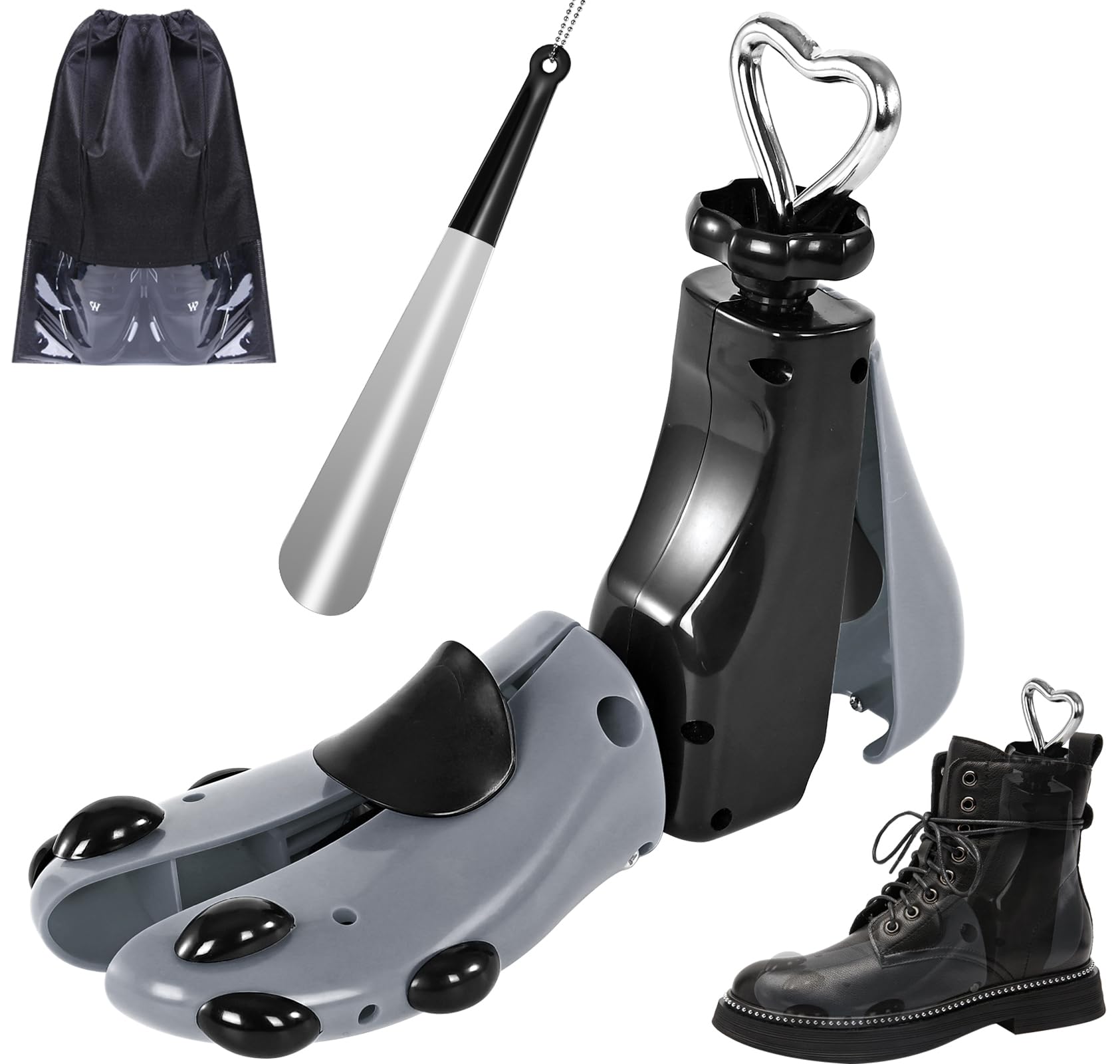 Sponsored Ad – Shoe Stretcher Women Men, Boot Stretcher Women, Adjustable Unisex Wide Feet