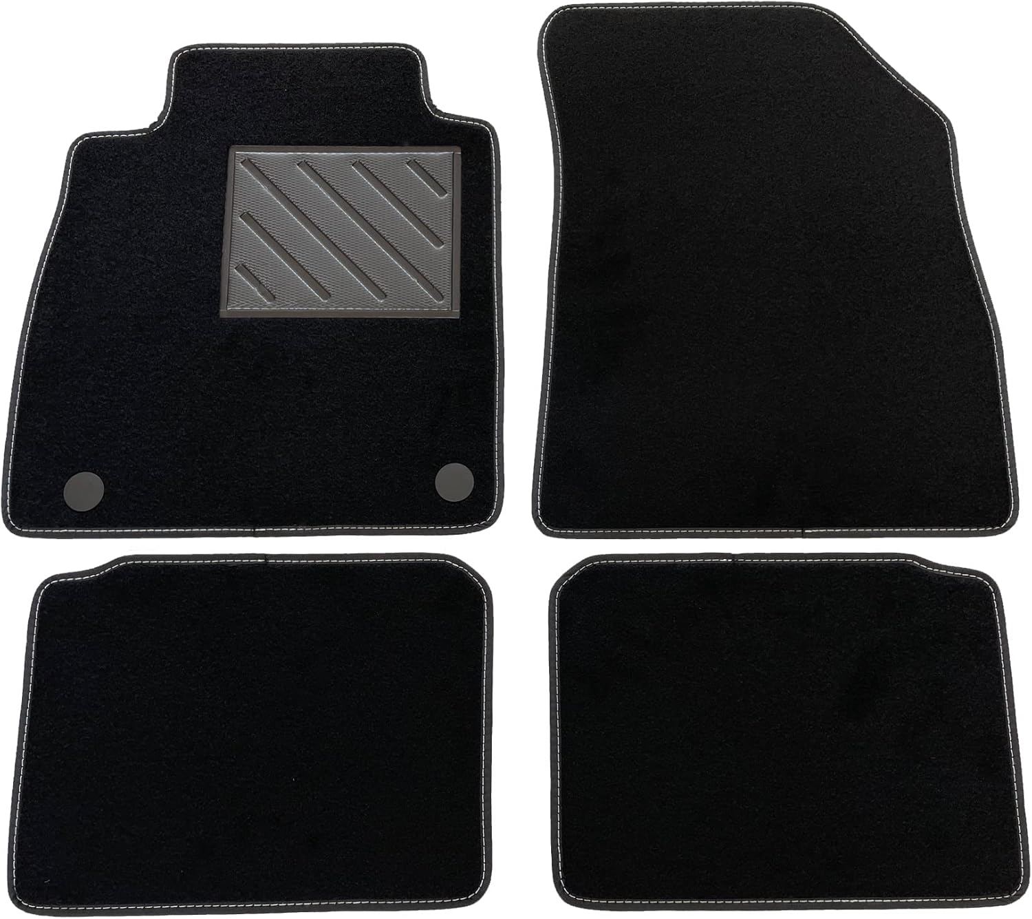 Tappetini Auto Personalizzati Peugeot 208 (2012-2019) - Antiscivolo Con Battitacco Rinforzato - Foto 3