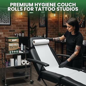 White Couch Roll 20 Inch x 40m 2 Ply Massage Table Bed Roll 12 Pack