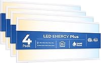 Vista 4 de Paquete de 6 luces LED de panel plano de 2 x 4 para techo caído, 9360 lm seleccionables 30W/40W/50W/60W/72W, temperatura