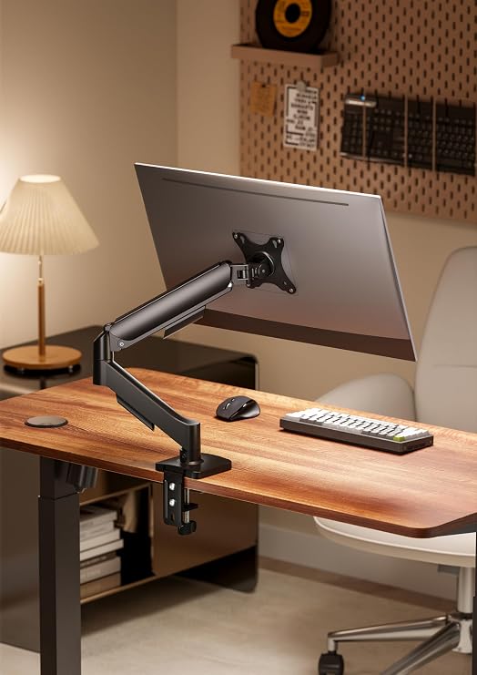 Voltix Monitor Holder 17 - 32 Can Carry 9kg for Screens, VESA Monitor Holder with LCD LED Shock Absorber
