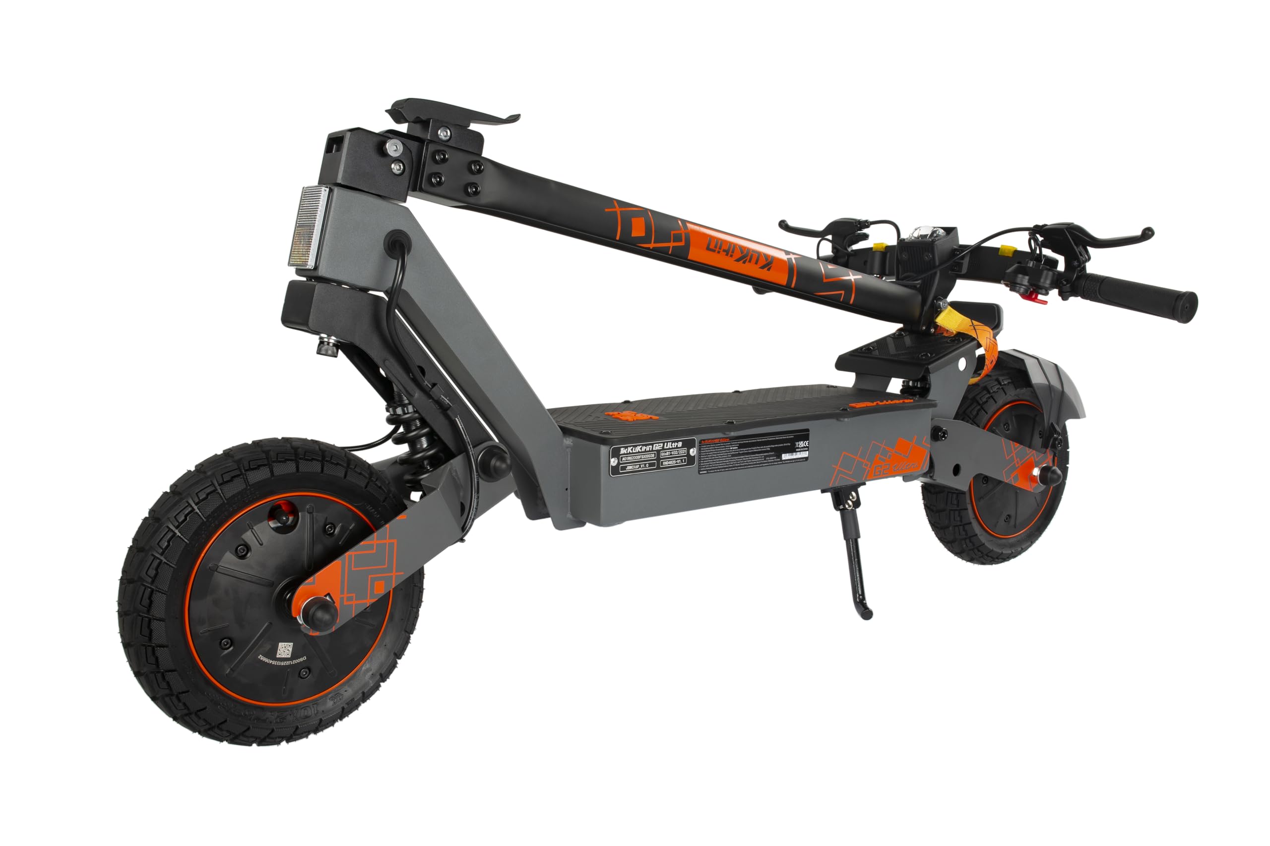 KuKirin G2 Ultra Monopattino Elettrico Pieghevole, 55km Autonomia, Doppia Sospensione, Trazione Duale, IPX4, per Città e Fuoristrada, EN 17128