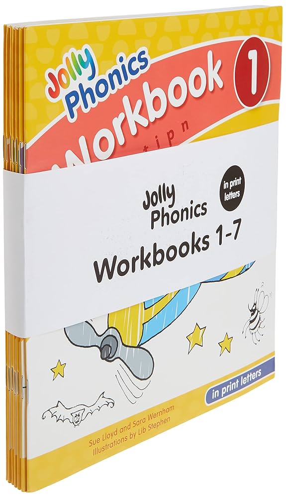 S*1様 Jolly Phonics Activity Books 1-7 Jolly Phonics Activity Book 1s, A, T, I, P, N: Sue Lloyd