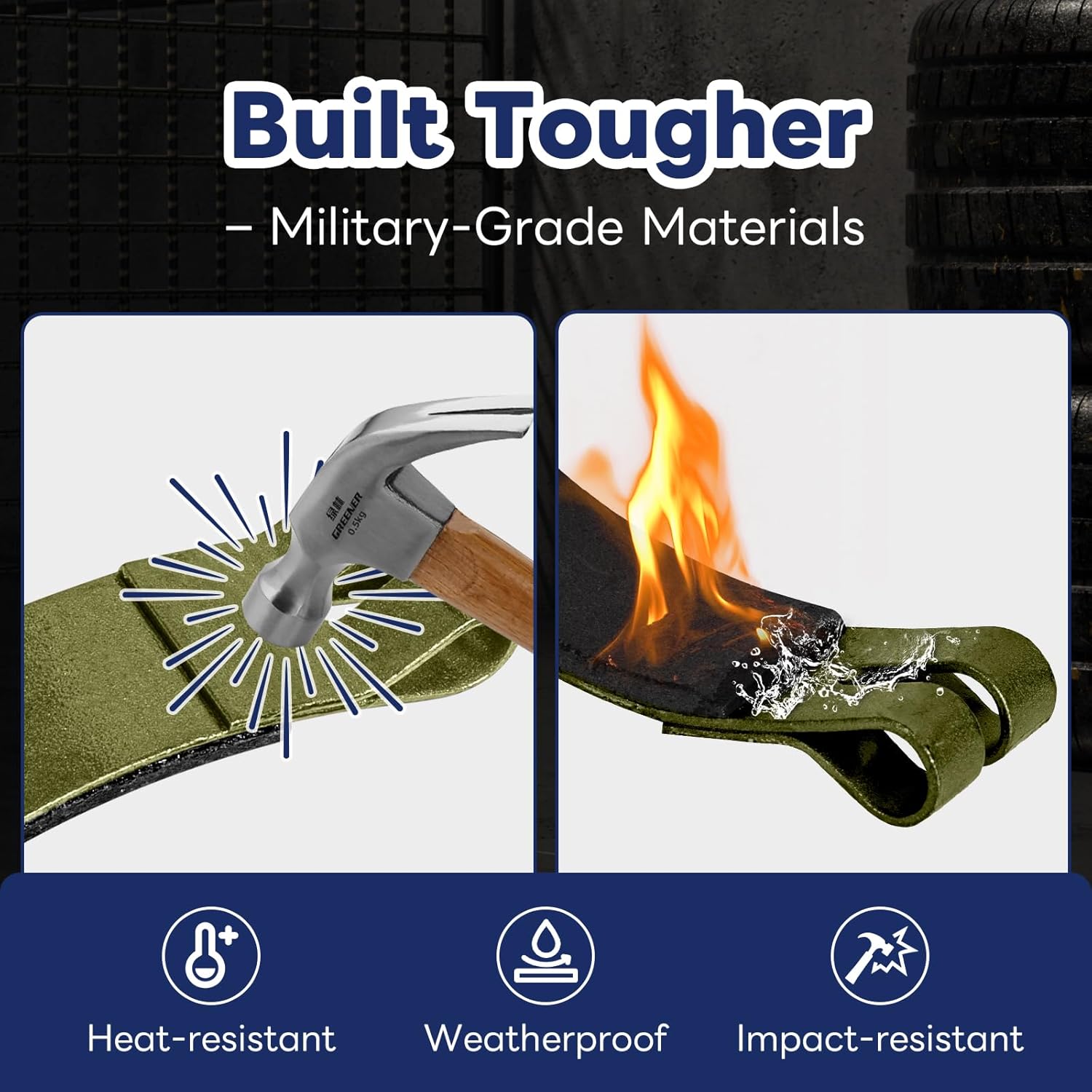 Strap Brake Kit 90007 Replacement (2-Pack), Compatible with TP-250 & TP-400 Platform Hoists, Provides Stable Braking, Durable & Weatherproof for Outdoor Use