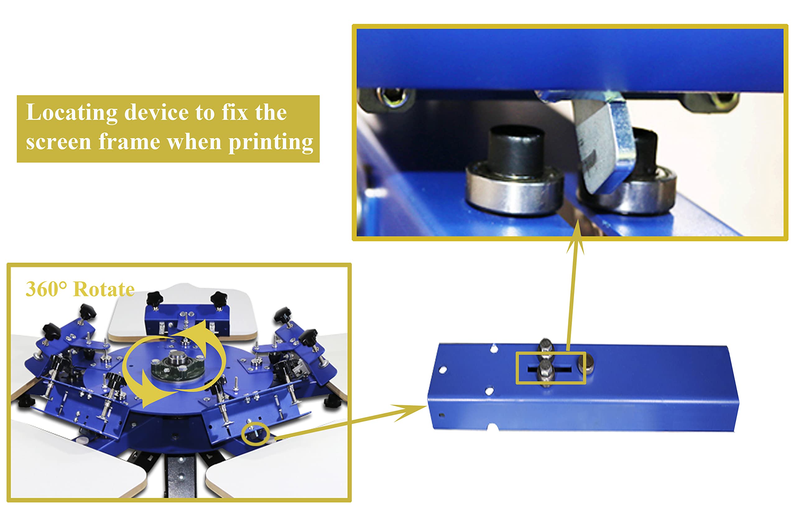 Amazon.com: TECHTONGDA Silk Screen Printing Machine 5 Color
