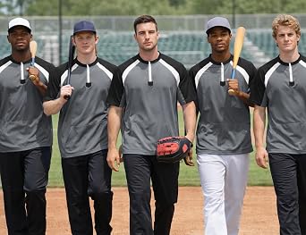 Mens Baseball Cage Jacket Short Sleeve Windproof & Water-Resistant Baseball Pullover for Batting Practice Coaches Jacket