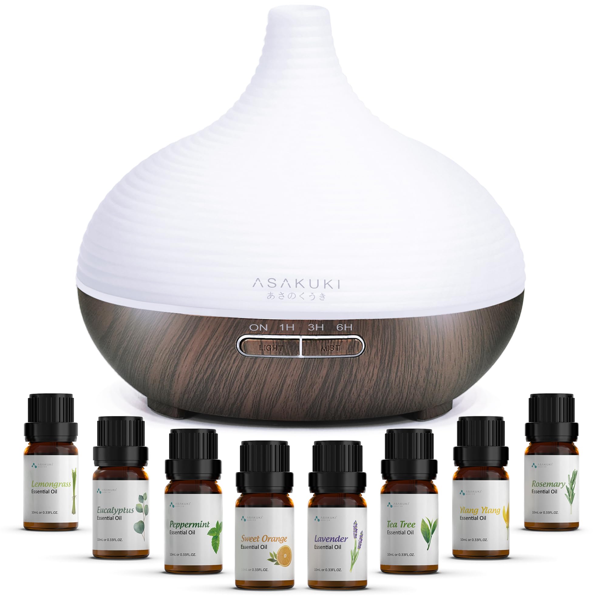 ASAKUKI 300ml Aroma Diffusor