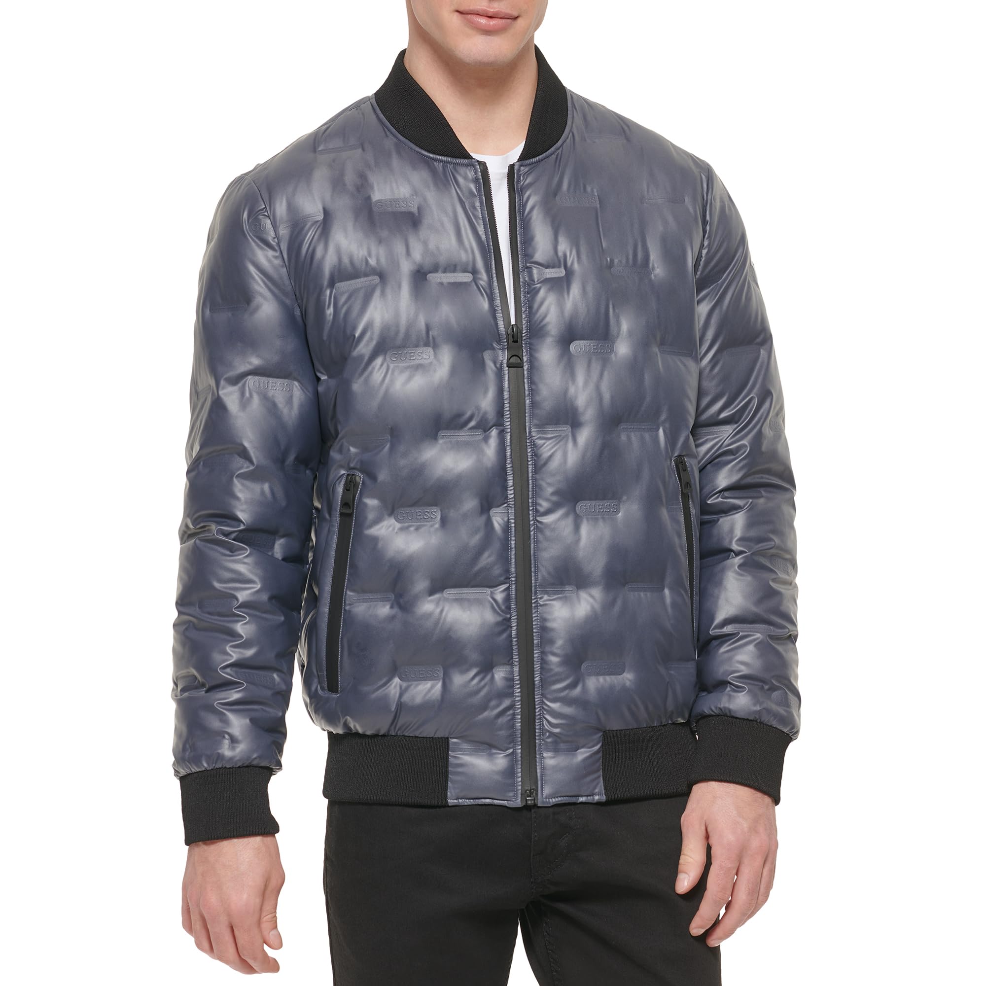 Cole Haan Regenjacke für Herren, Blau, XXL – Ansicht 2