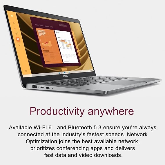 Dell Latitude 5000 5350 Business AI PC Laptop (13.3 FHD Touchscreen, Intel 12-Core Ultra 7 165U, 32GB DDR5 RAM, 1TB SSD), Backlit KB, 1080p IR Webcam, 2x Thunderbolt 4, HDMI, Win 11 Pro, Gray