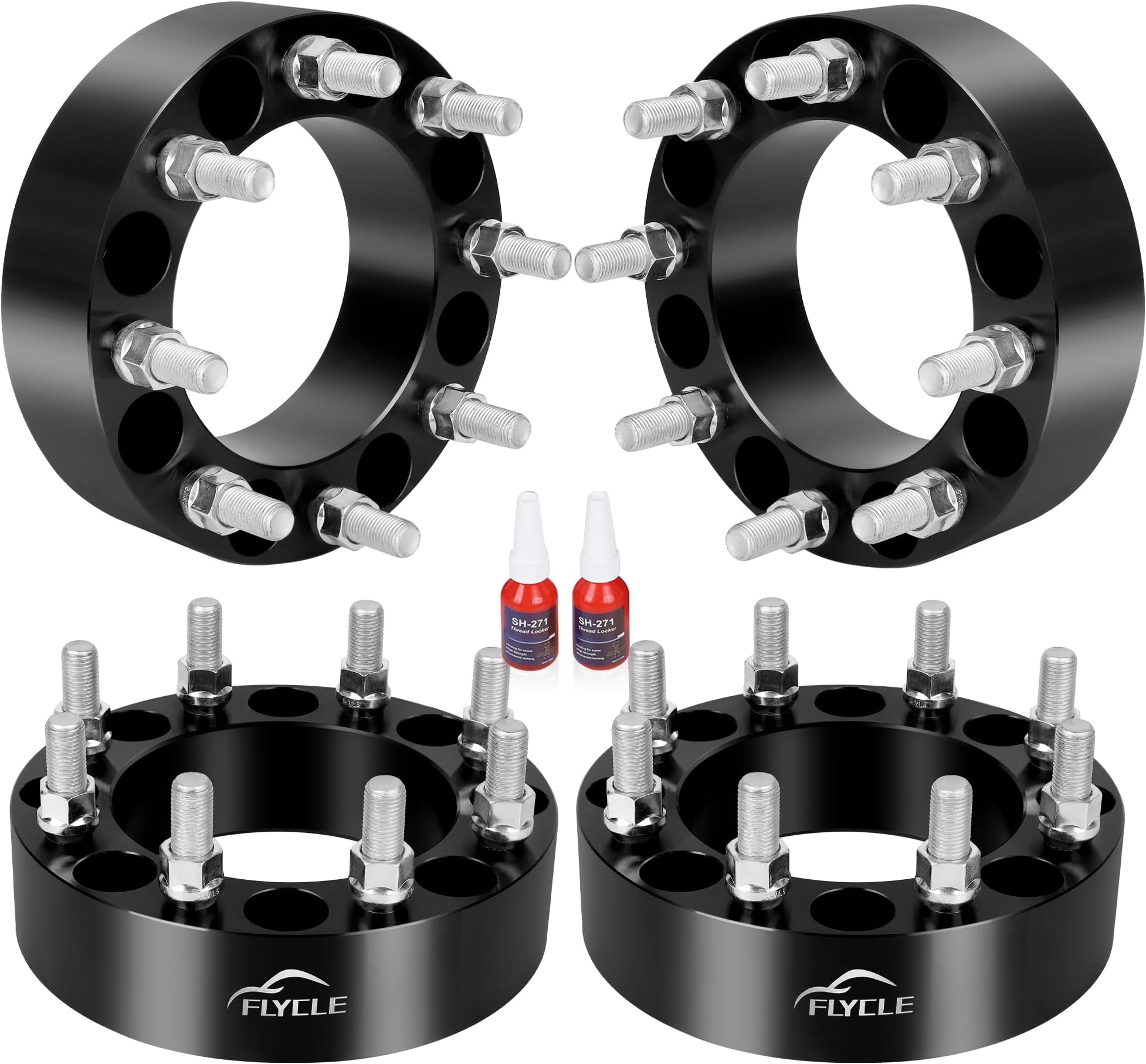 FLYCLE Spurverbreiterung 2 Zoll - Für Dodge Ram & Ford F-Series