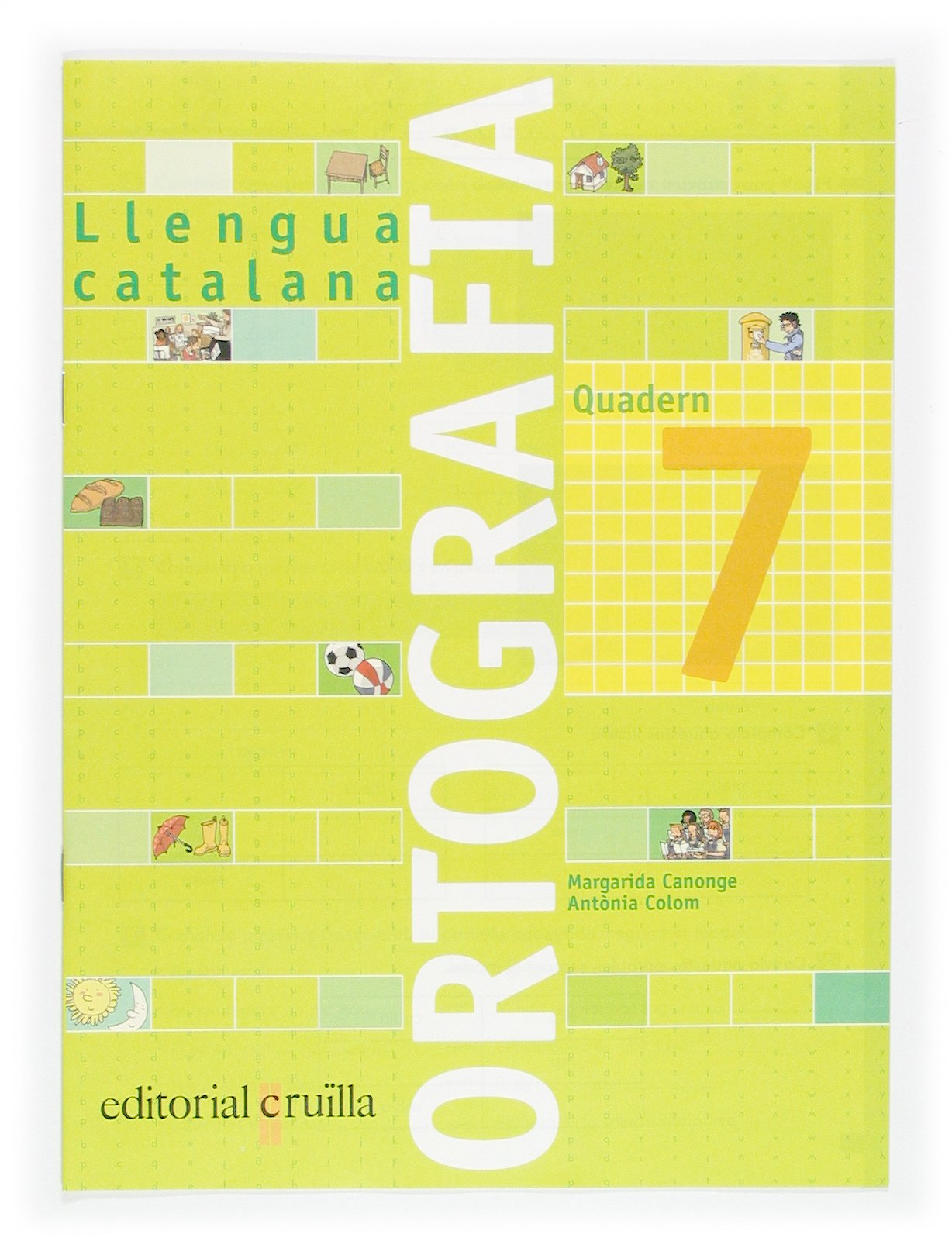Quadern ortografia 7. Llengua catalana - 9788466110945