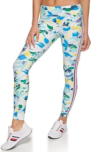 Tommy Hilfiger Leggings deportivos de rendimiento para mujer - Leggings de longitud completa