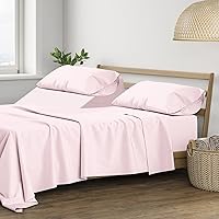 Vista 59 de THREAD SPREAD 100% Sábanas de algodón tamaño Queen - Juego de 4 piezas, 400 hilos, solo sábanas Queen de algodón, suaves, transpirables