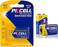 Vista 1 de Paquete de 6 baterías de larga vida 9V 9 voltios súper resistente batería 6F22 Juguetes Home USA